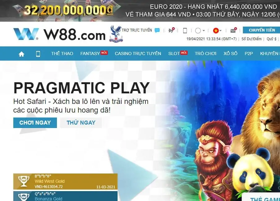 Pragmatic Play W88 