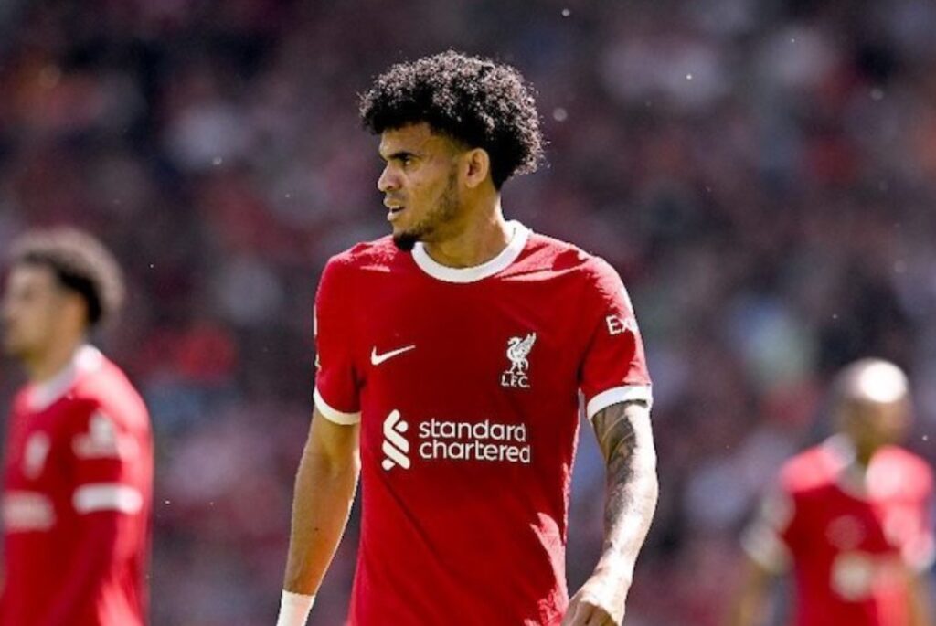 Cầu thủ Liverpool, Luis Diaz (c) Twitter chính thức Liverpool FC