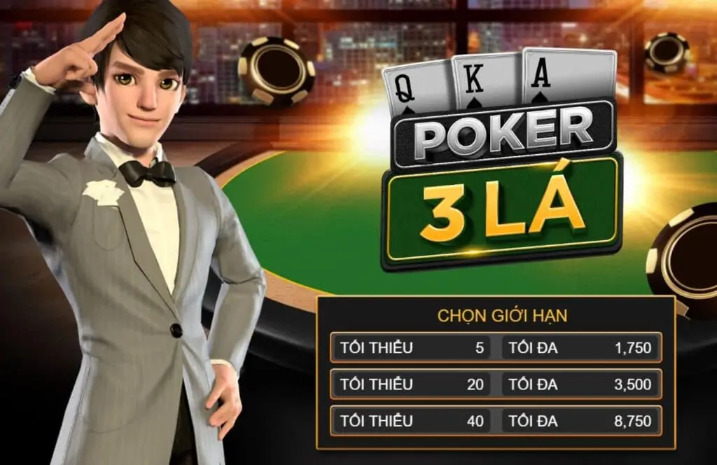 Game Poker hay còn gọi là Xì Tố