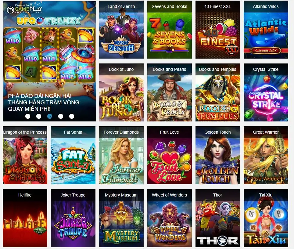 những sản phẩm cá cược online mang tên SA Gaming