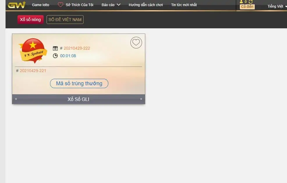tham gia Xổ Số GLI W88 Thailand 