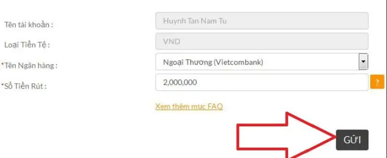 Hình thức rút tiền 188Bet