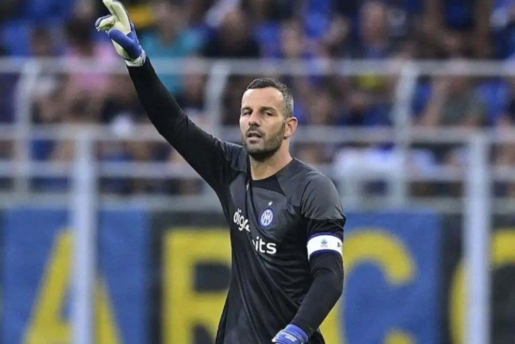 Thủ môn của Inter Milan, Samir Handanovic