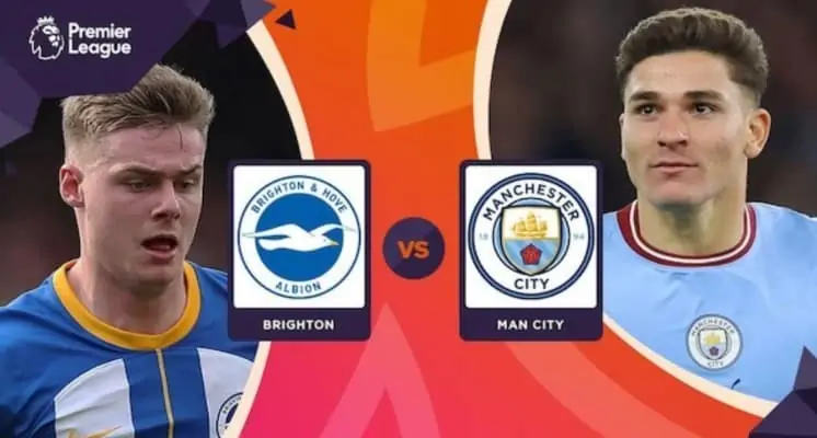 Soi kèo trận Brighton vs Manchester City 02h00 ngày 25/05/2023